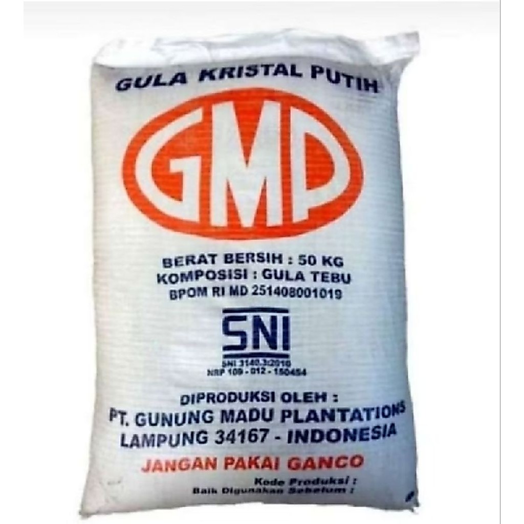 Gula pasir GMP 50kg