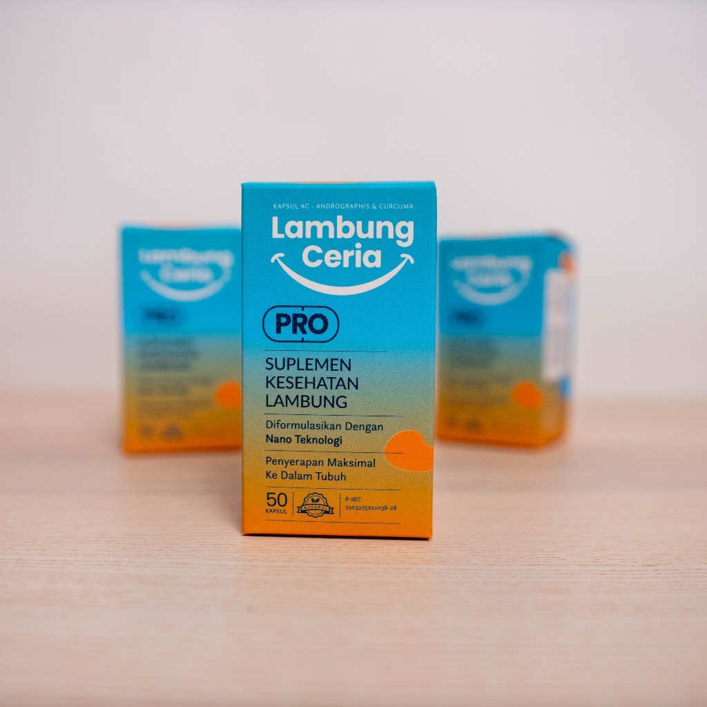 

JSR Lambung Ceria PRO - Suplemen Kesehatan Lambung dr Zaidul Akbar - isi 50 Kapsul