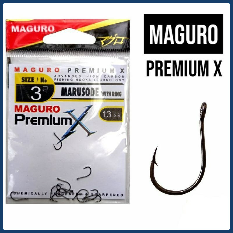 Mata Kail Pancing maguro premium x  ready semua ukuran 0,5 - 12