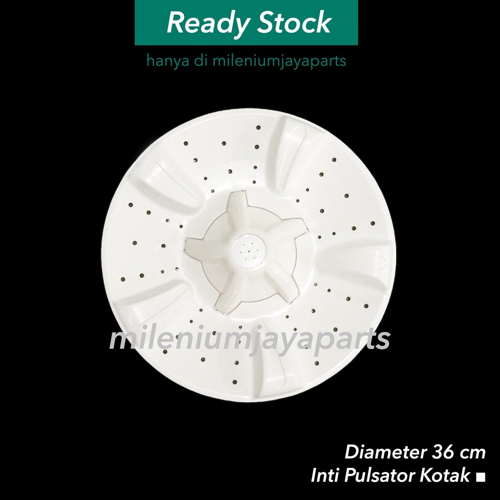 bisa COD Pulsator Mesin Cuci 2 Tabung Denpoo PLATINUM Series 36 cm As Gigi Kotak