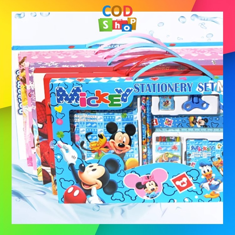 

COD - S5982 Set Alat Tulis 8 In 1 / Set Alat Tulis Anak Motif Kartun / Set Alat Tulis 8 In 1 Lucu / Stationery Set 8 In 1 Lucu