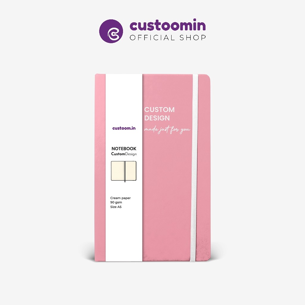 

Classic Notebook #Custom Design - Novel Paper - Cream Paper - Notebook Custom - Bullet Journal