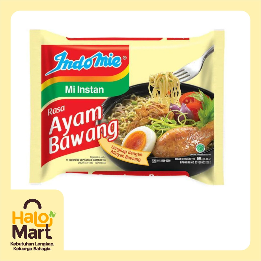 

MIE INSTAN INDOMIE AYAM BAWANG