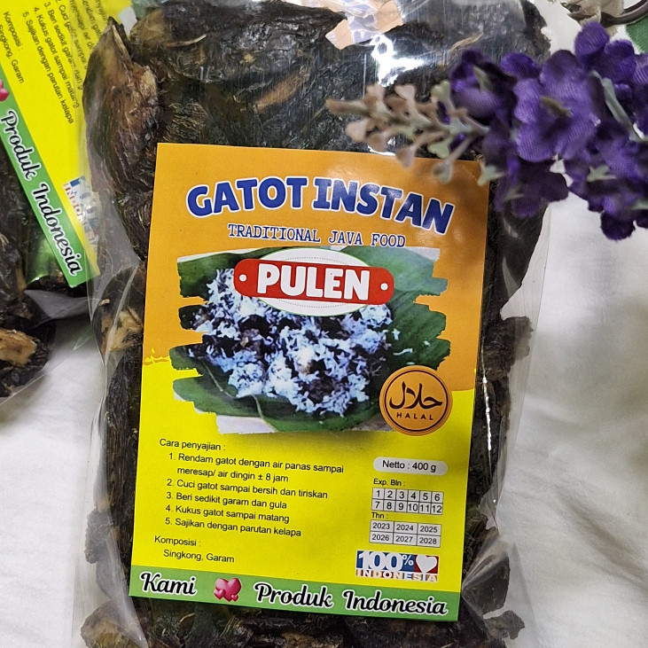 

Gatot Instan Gathot Instant Heboh Uwenak Asli Cemilan Khas Tradisional Camilan Murah Sarapan Cepat Saji Makanan Ringan Rendah Kalori Bergizi Halal