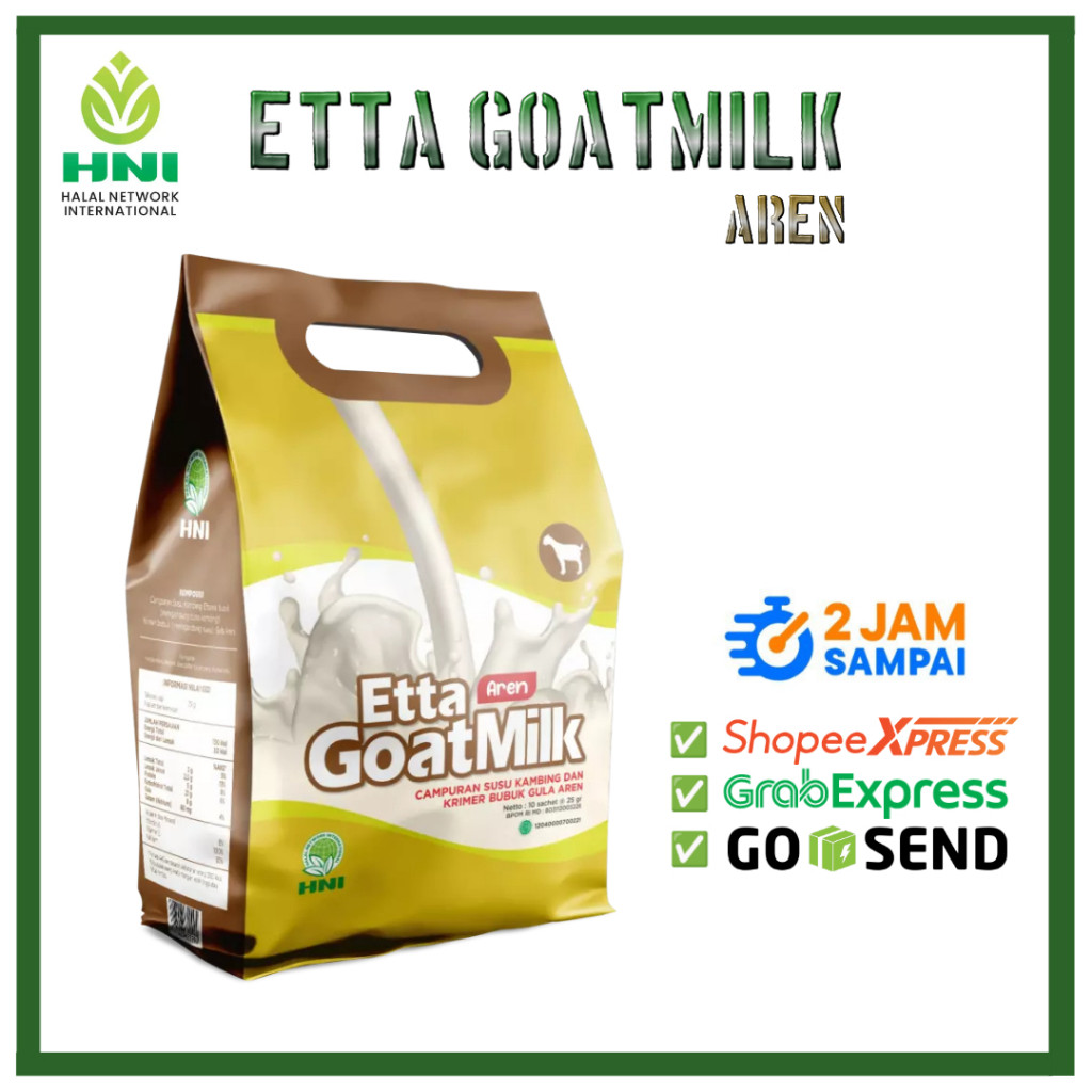 

Etta Goat Milk (EGM) Aren - Susu Kambing - HNI HPAI