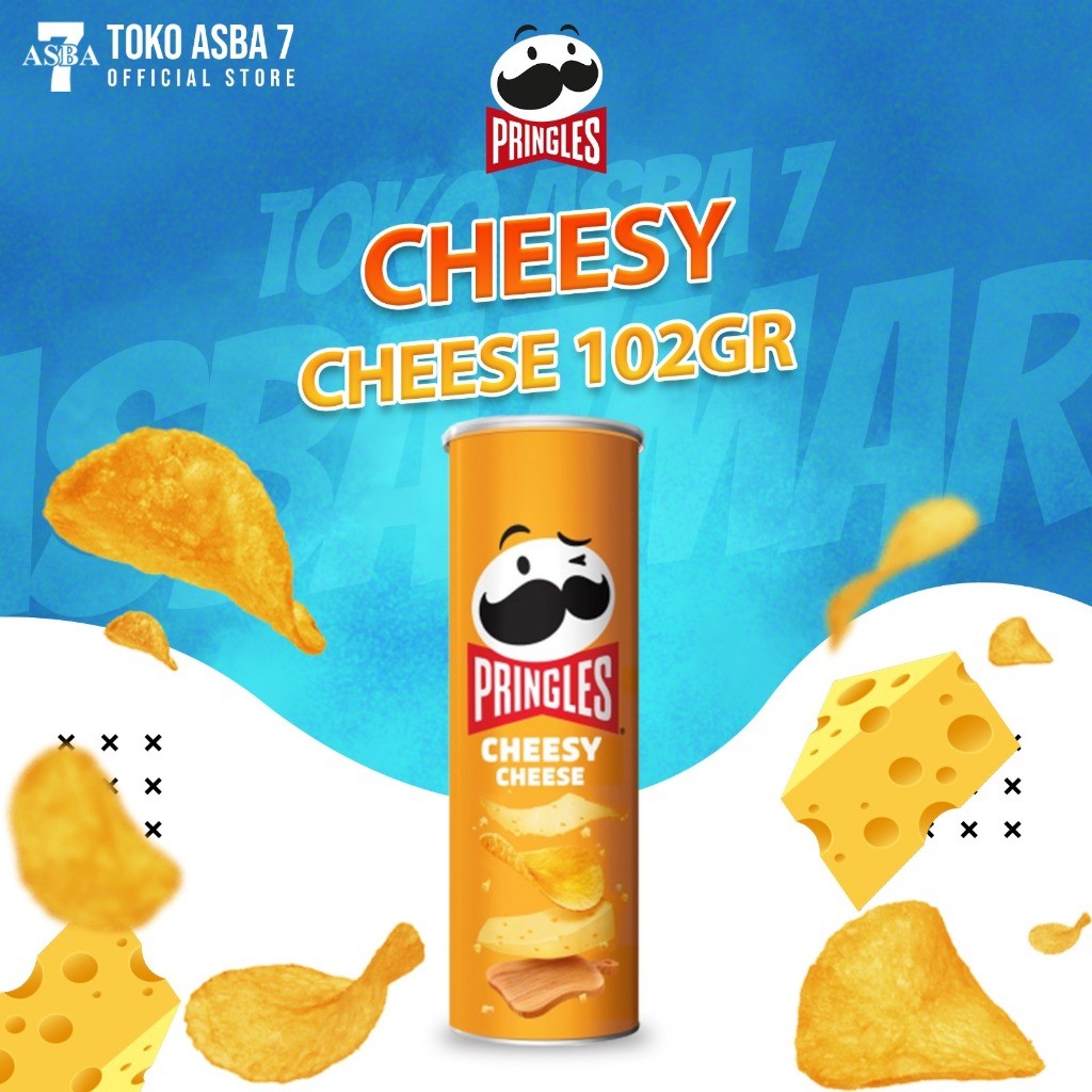 

PRINGLES CHEESY CHEESE 102G