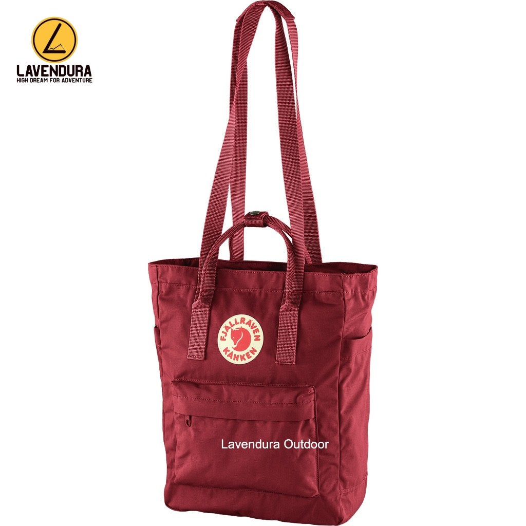 Fjallraven Kanken Totepack Ox Red Daypack Kanken Totepack Original Tas Fjallraven Kanken Tas Punggun