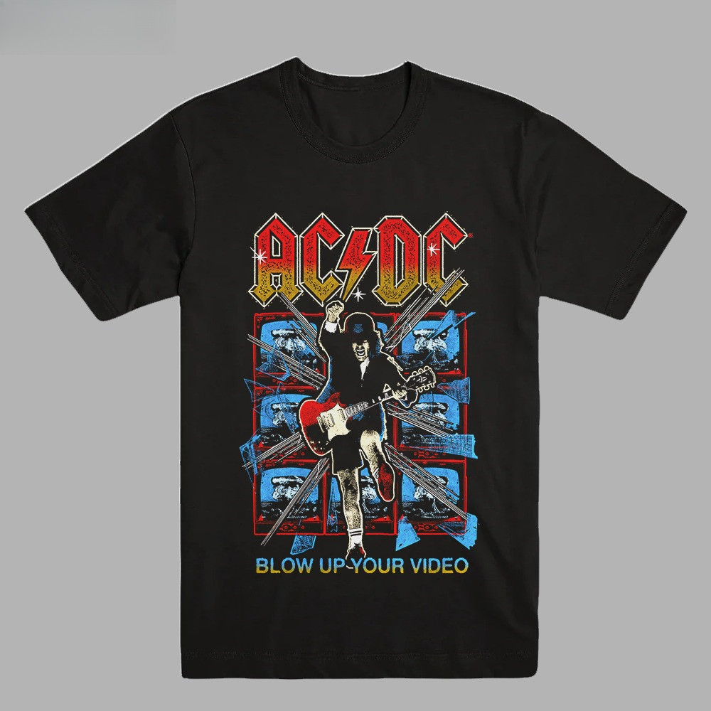 ACDC - BLOW UP YOUR VIDEO | T-SHIRT |  BAND MERCH