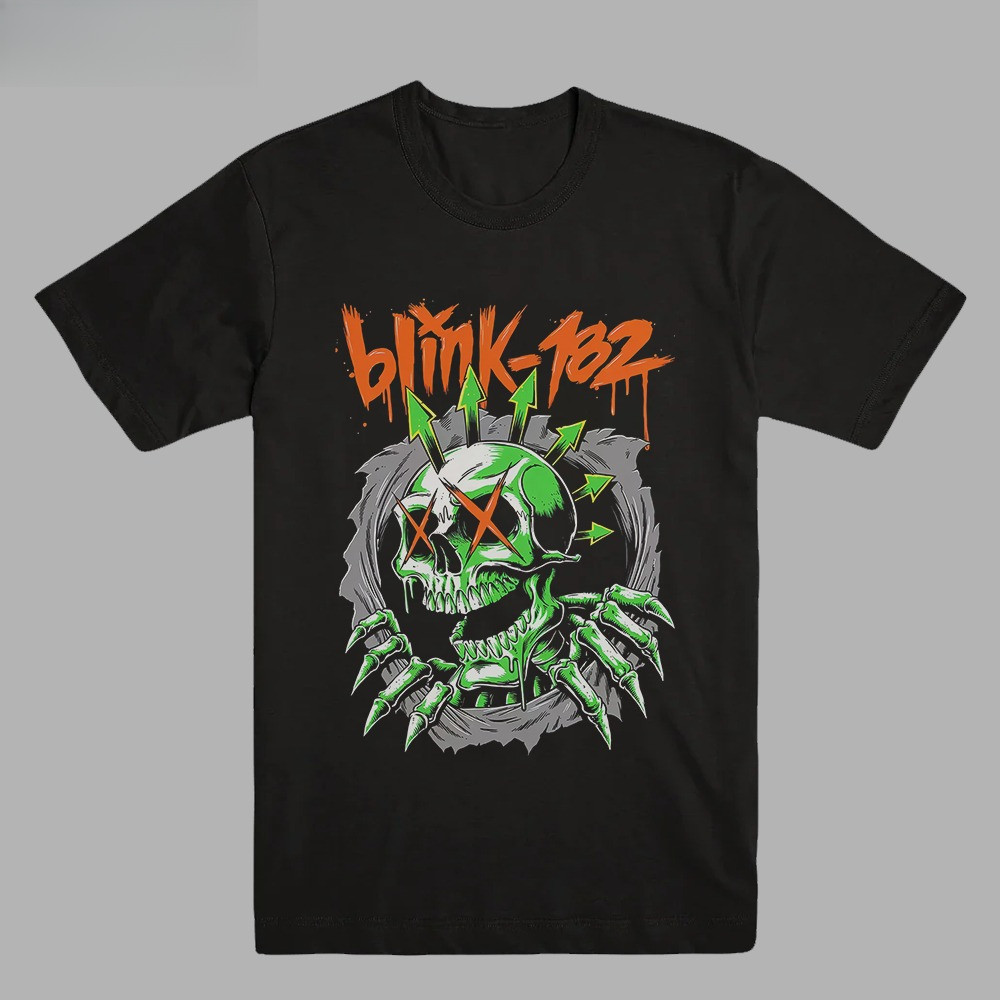 BLINK 182 - PUNK SKELETON | T-SHIRT |  BAND MERCH