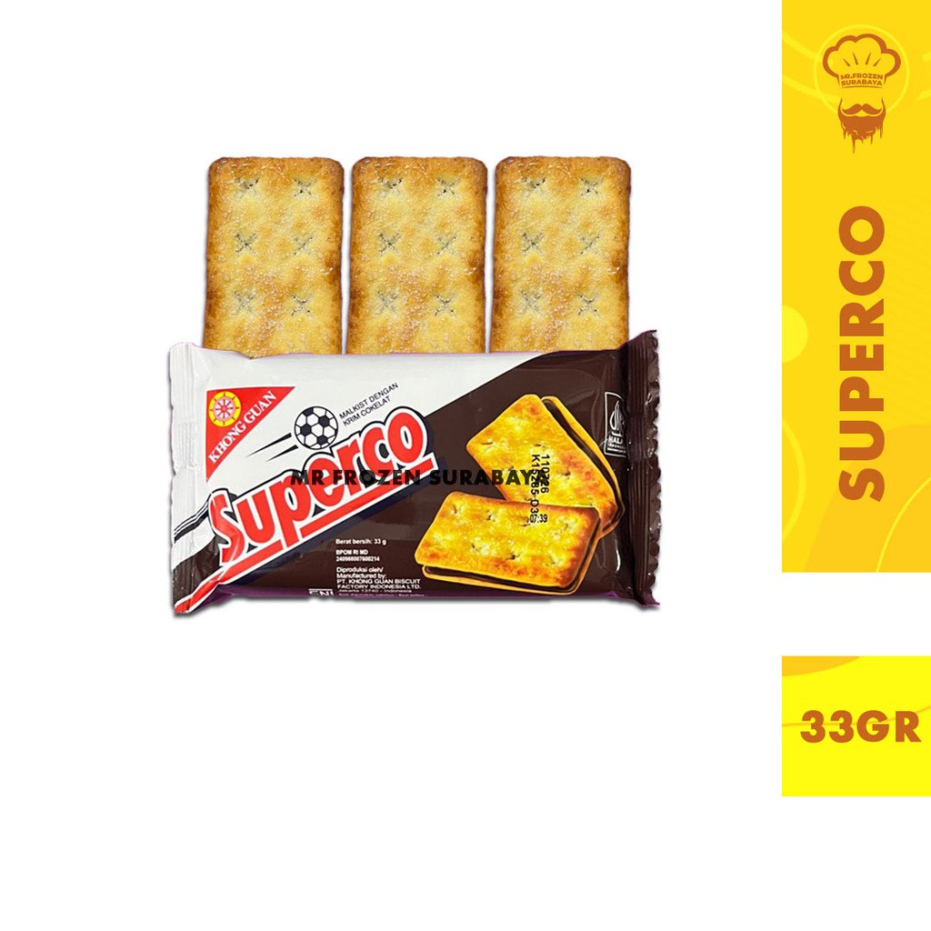 

Superco Mini Chocolate Wafer Biscuit 33gr