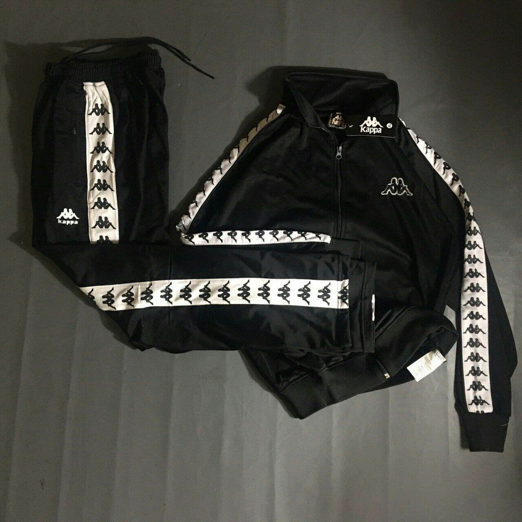 SET TRACKTOP & TRACKPANTS KAPPA SETELAN JAKET & CELANA PANJANG PRIA WANITA CASUAL DISTRO BRANDED