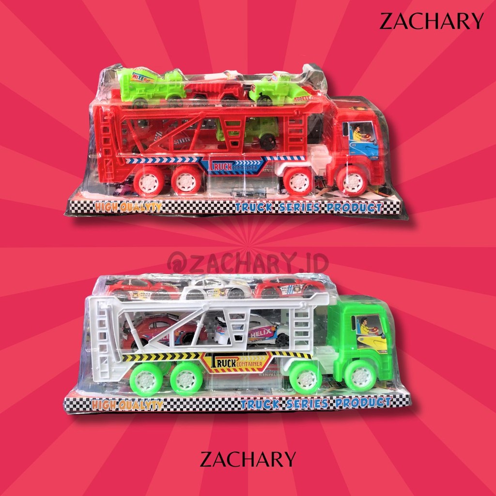 Set Truk Mobil Mini Anak – Isi 6 Mobil Diecast Mini Anak