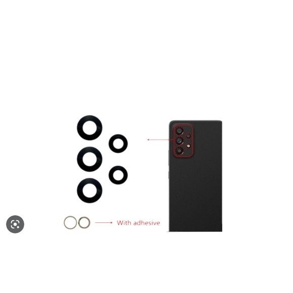 Camera Lens Lensa Kamera Kaca Kamera Belakang SAMSUNG A23 lensa samsung a23 kaca kamera samsung a23 