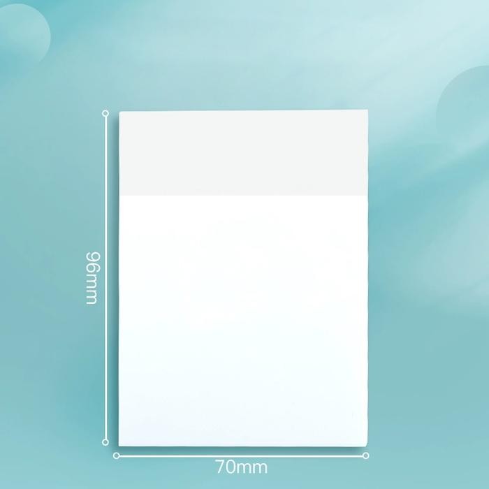 

Sticky Note Transparan Tahan Air – Label Penanda Catatan, Kertas Catatan Kreatif untuk Belajar, Gaya Simpel Unik, Alat Tulis Pelajar - Ukuran Besar