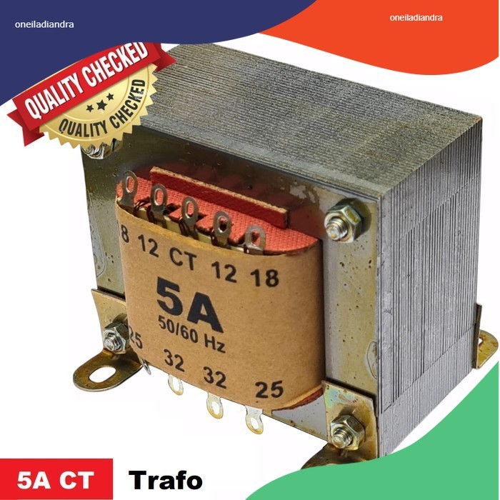 Trafo 5A CT Adaptor Power Supply Transformator AC 110V/220V ke 12V-32V