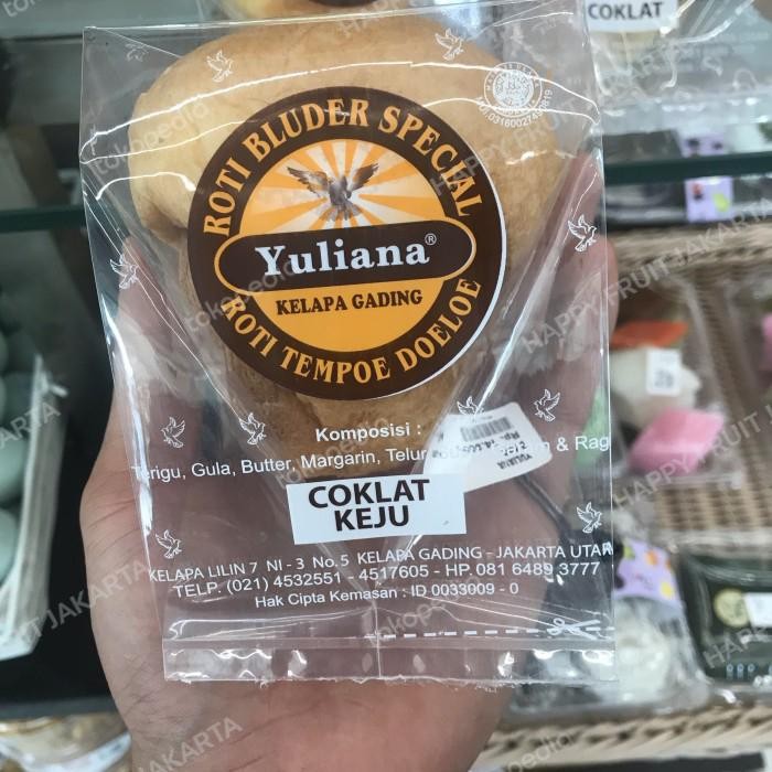 

roti bluder special yulina rasa coklat keju 100 grm