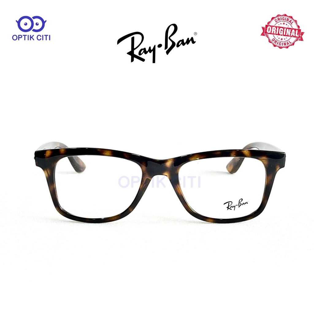 Frame Kacamata Pria Wanita Original Rayban RX 4640VF - Polished Havana