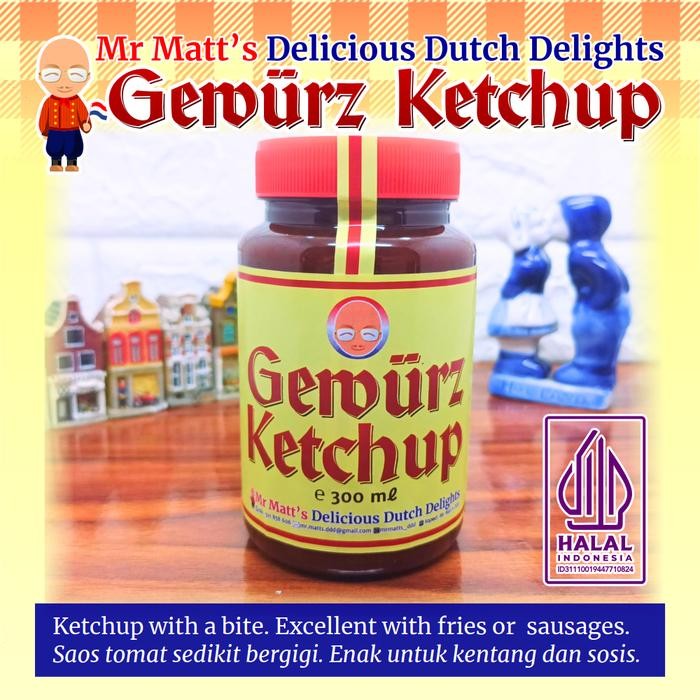 

Saus Gewurz Ketchup (300 ml) khas German curry gewurz