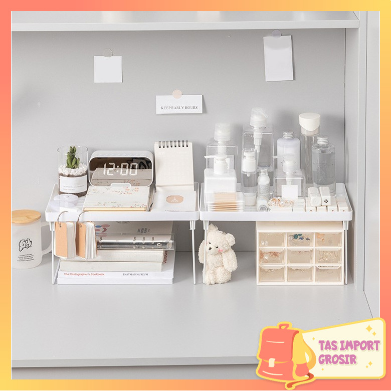 Tas Import -  H6726  Rak Meja Lipat Belajar Modern / Rak Meja Lipat / Rak Meja Lipat Minimalis