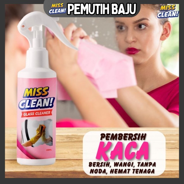 Cairan pembersih dan pengkilap kaca cermin kaca jendela kaca meja