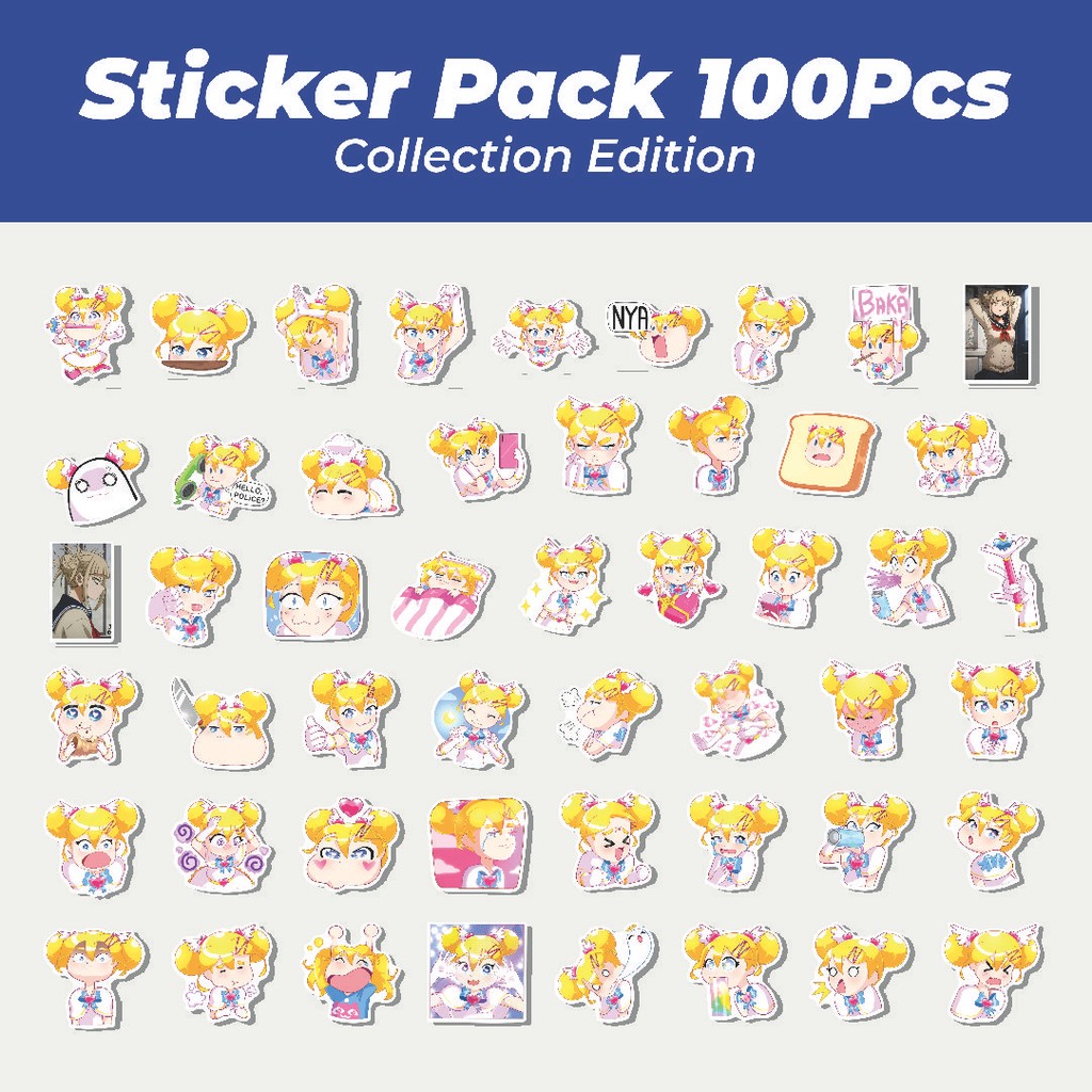 

Hot Stiker Mimikochan Lucu Anti Air Stikers Berperekat Waterproof Sticker Decal Buat Motor Helm Buku Journal Koper Casing HP Laptop Botol Minum