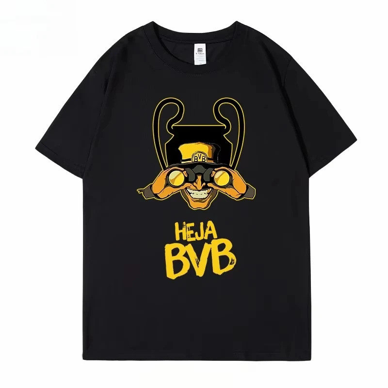 Kaos Lengan Pendek Borussia Dortmund di Bundesliga dan Kaos Lengan Pendek Pria Bumblebee di Liga Cha