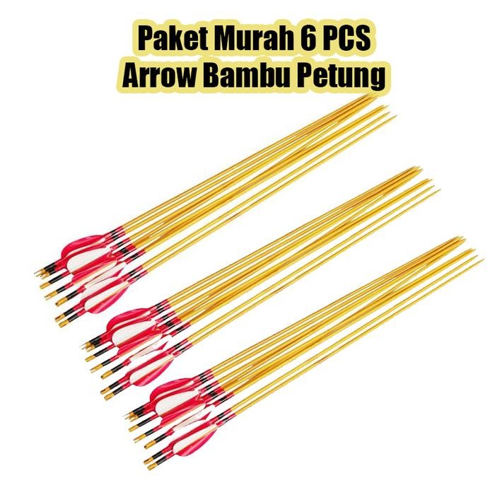 Paket Murah 6 Pcs Arrow BambuAMINAH MALL KUY