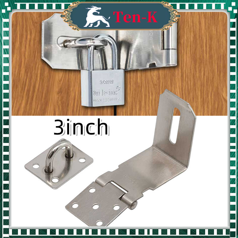 3 Inch Overval Gembok Kunci Kait / Overval Gembok Plat Siku / Overval Hasp Lock