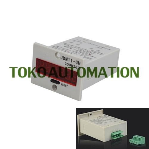 JDM11-6H JDM11 6H 220V Display 6 Digit Counter Elektronik SC58 BEST