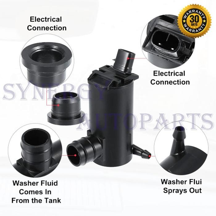 Motor Wiper Washer Pump Hyundai Accent Timor Trajet - 0973