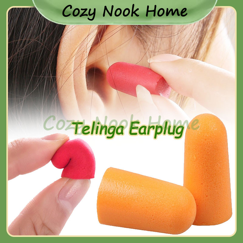 Tutup Telinga Kuping Earplug Anti Bising / Telinga Earplug / Earplug Pelindung Penutup