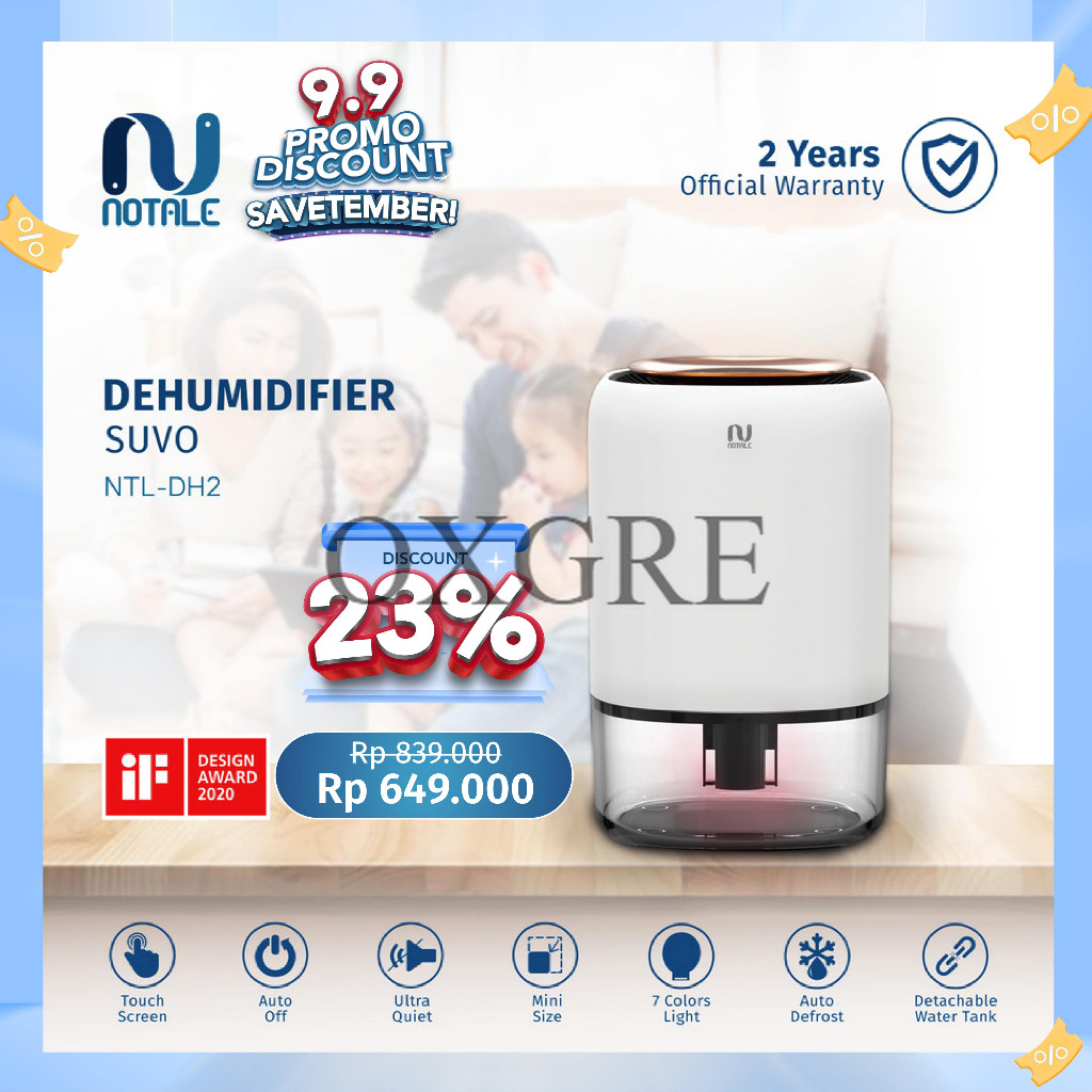 PromoNotale Dehumidifier Suvo Penyerap Lembab Ruangan Dehumidifier Ruangan Dehumidifier Serap Lembab