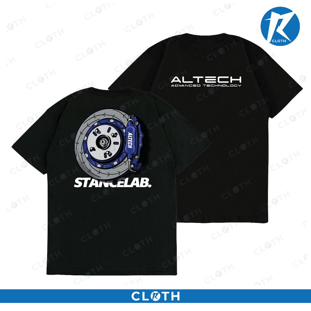 (COD) ALTECH BIG BRAKE KIT TSHIRT KAOS STANCELAB PREMIUM QUALITY KAOS OTOMOTIF MOBIL