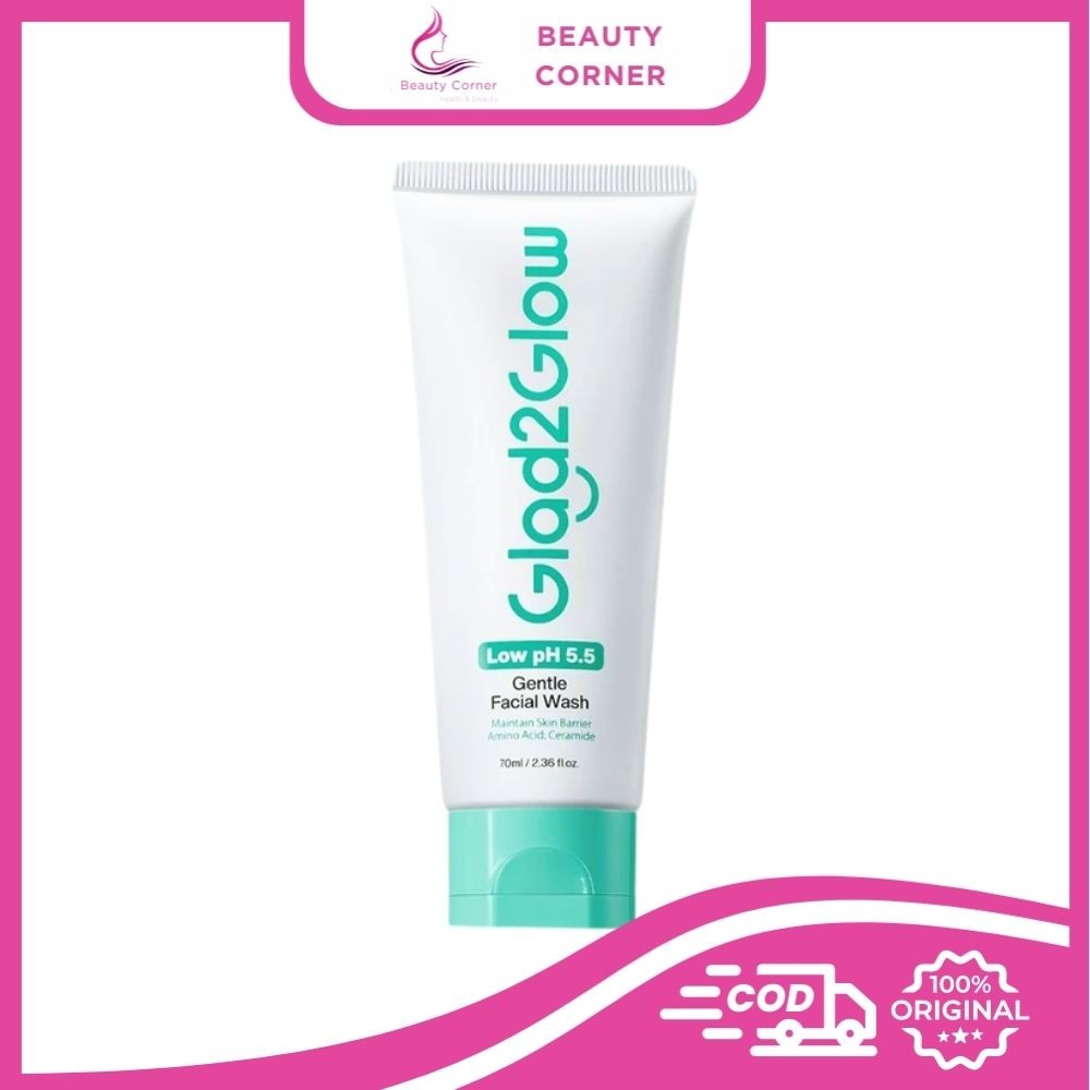 Glad2Glow Low pH 5.5 Gentle Facial Wash - 70ml