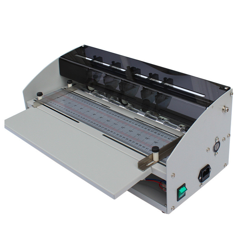 SH500 Adjust Electric Creasing Machine Dotted Line Single Spine Mark All-in-one Indentation Machine