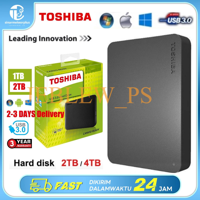 hardisk eksternal ORIGINAL Toshiba 1tb 2tb 4tb hard disk external USB3.0 HDD 2.5" Portable hard driv