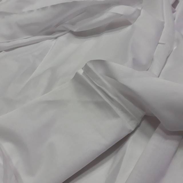 Kain Katun Mori Primissima GA Kain Kafan Kain Halus Putih 0.5m