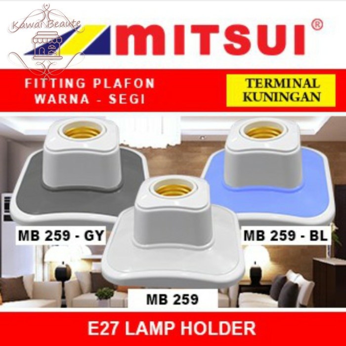 Fitting Plafon Segi MB 259 Mitsui