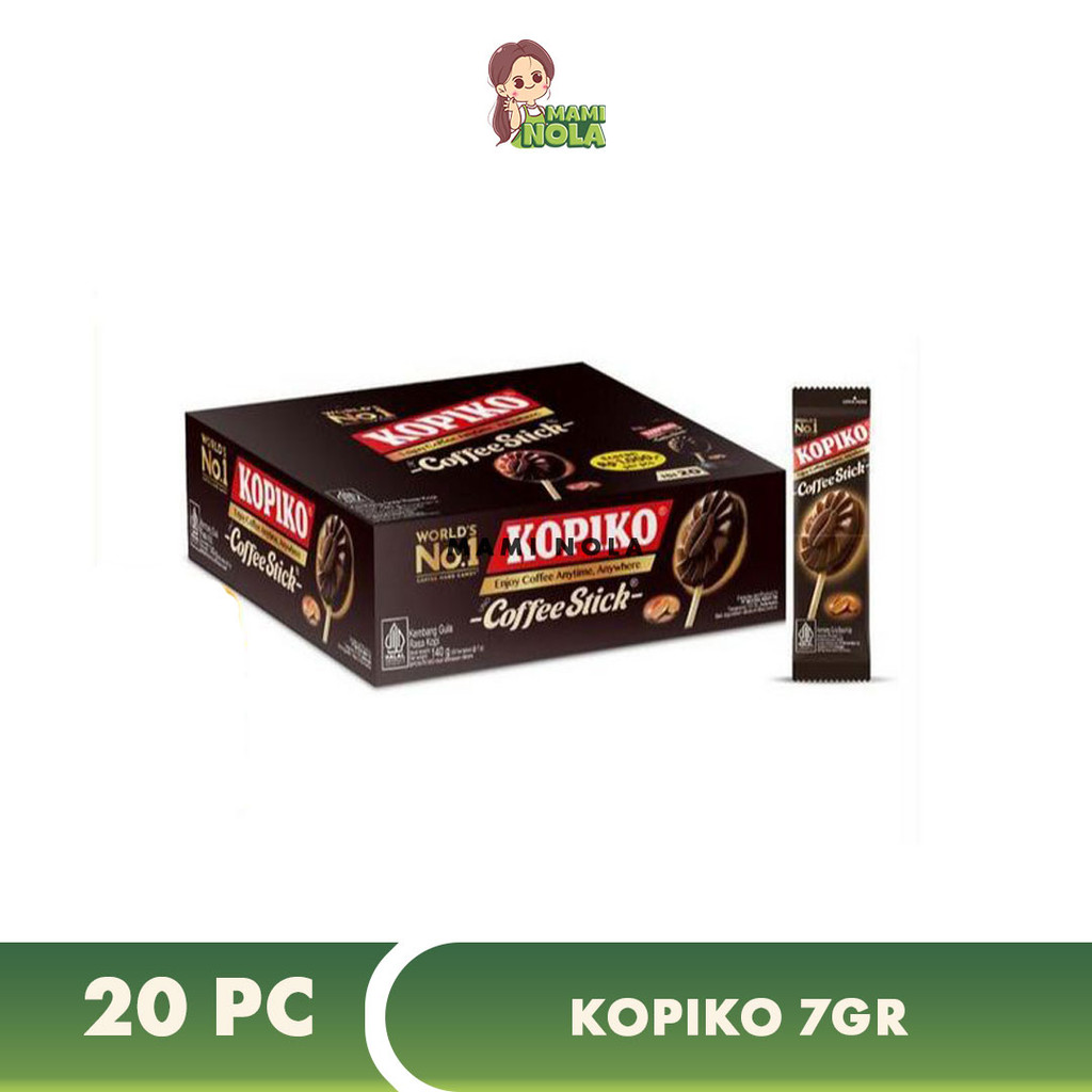 Permen Coffe Kopiko Stik 7gr x 20 pc