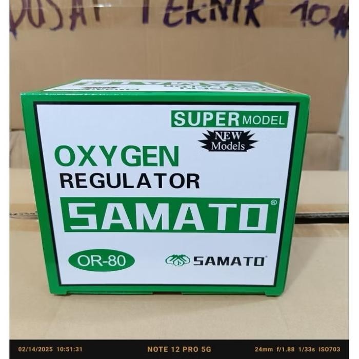 REGULATOR OXYGEN SAMATO QR-80 REGULATOR OKSIGEN UNTUK LAS regulator las oksigen
