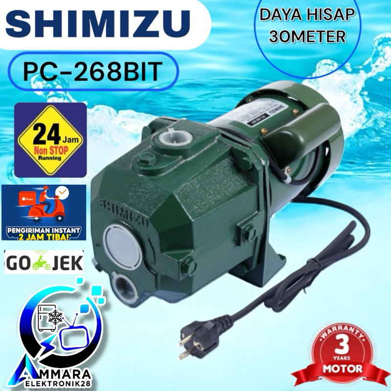 Pompa Air SHIMIZU PC-268 BIT pompa sumur dalam otomatis