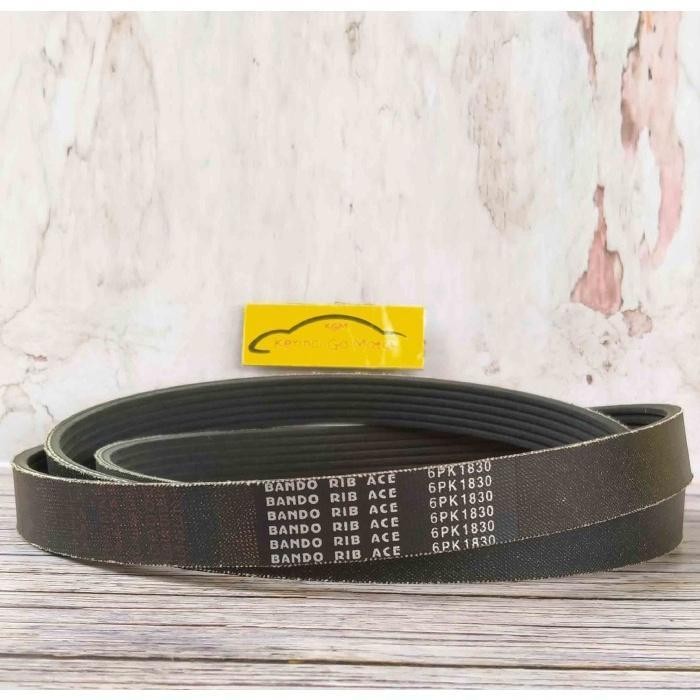 BANDO VAN BELT 6PK 1830 RIB BELT TALI KIPAS 6PK-1830 FAN BELT ALUR