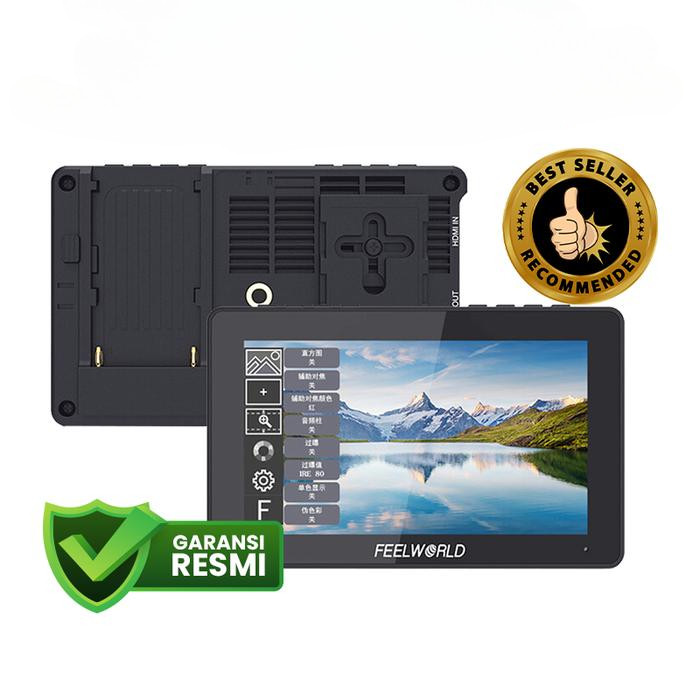 FEELWORLD F5 Pro 5.5" 4K On Camera Monitor