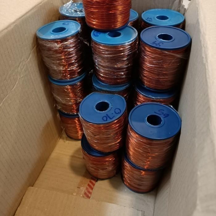 kawat tembaga email 0,85mm 1kg wire Cooper tembaga gulung dinamo