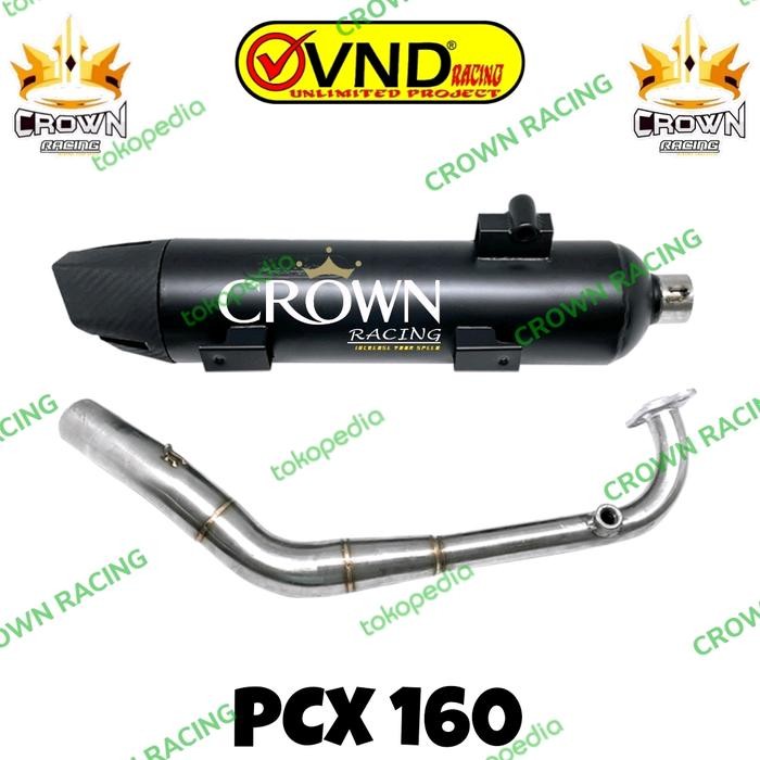 Knalpot Tsukigi Standard Racing VND AK 777 All New PCX 160 Motor Motorcycle - AK 777