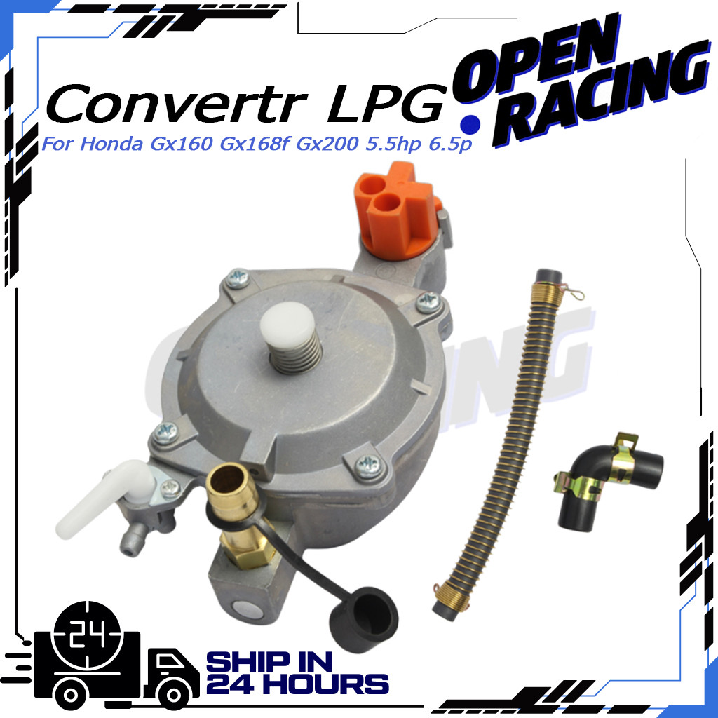converter LPG Gx160 pengganti bahan bakar bensin ke bahan bakar gas lpg Gx160 Gx200 Bisa Untuk Rubah