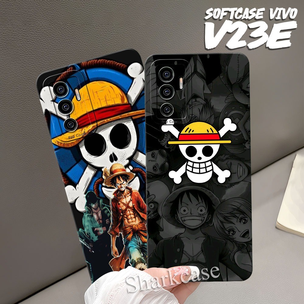 Softcase VIVO V20SE / VIVO S1 / S1 PRO / Z1 PRO / V23E / V23 5G Motif Anime One Piece Gear Luffy Ter