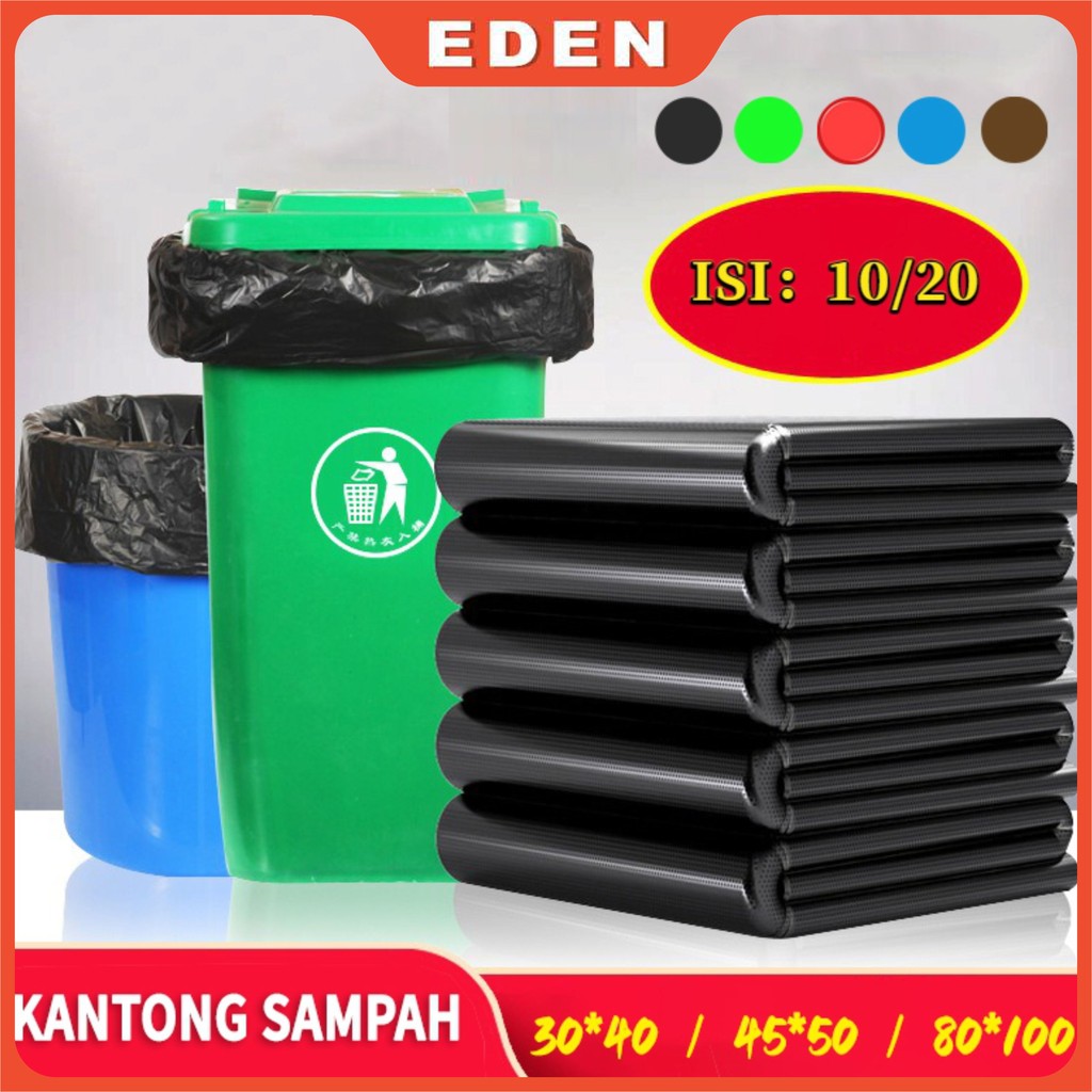 Eden - Plastik Packing & Kresek Murah | Kresek Hitam/Merah/Jumbo | Ekonomis & Grosir