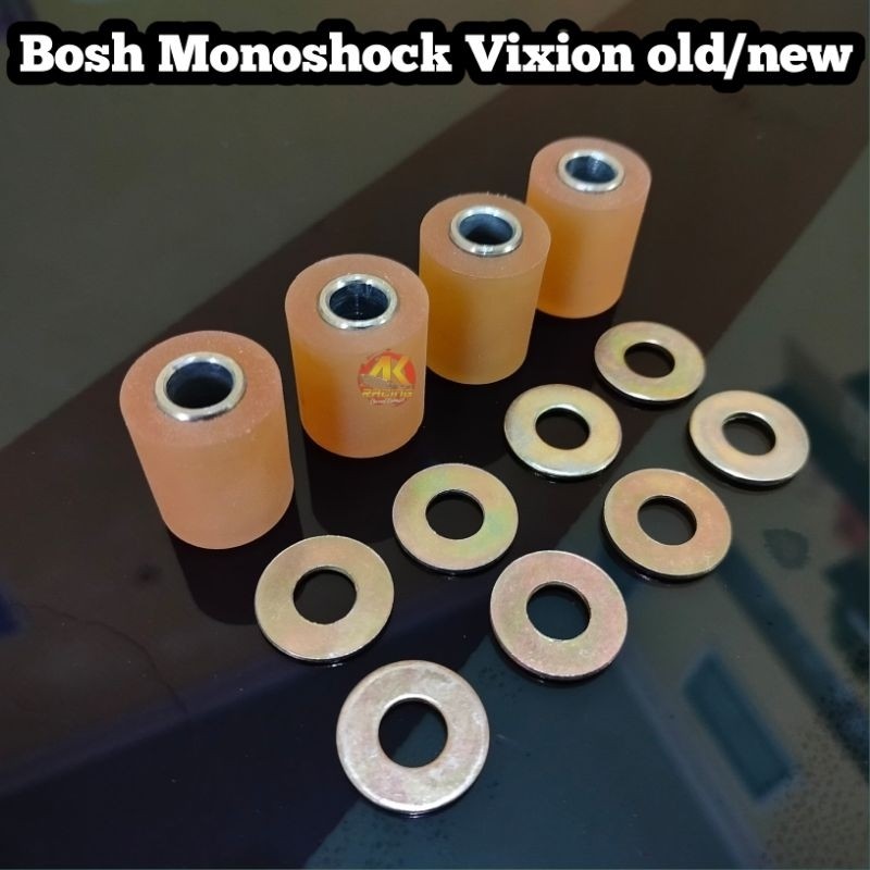 Bosh Monoshock Vixion Bahan PU (Polyurethane) Vixion old/New, NVA, NVL, R, R15, Xabre PNP segitiga p