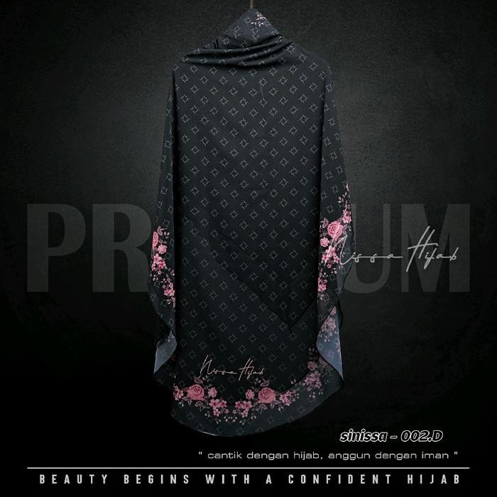 [Promo]- Khimar Ceruty Printing Motif Eksklusif – Syar’i & Stylish Hijab Instan | Nissa Hijab - Hita